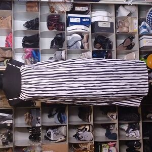 New Dazy black white dress size S